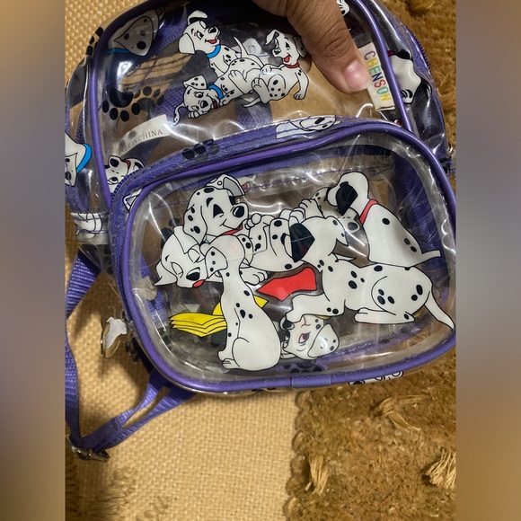 101 Dalmatians Mini Clear Chenson Vintage Backpack - Picture 5 of 7